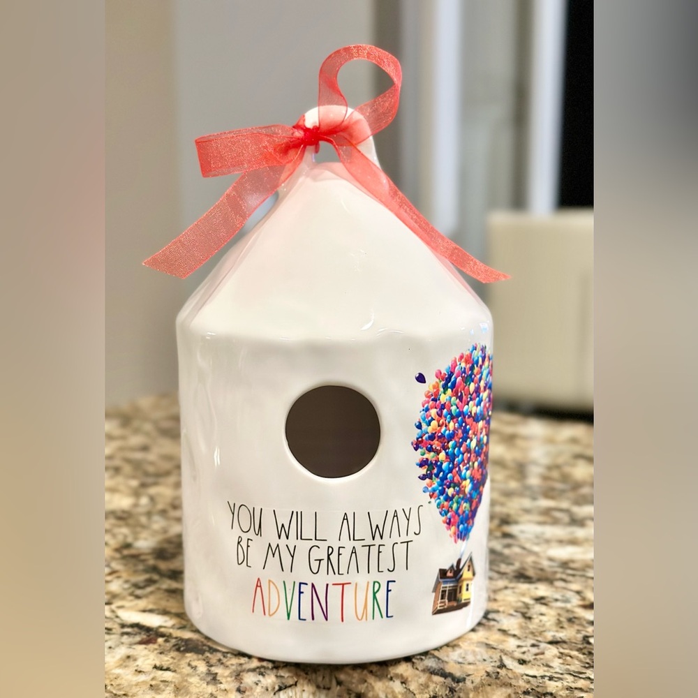 Full Size Inspired Disney Up Round Birdhouse New